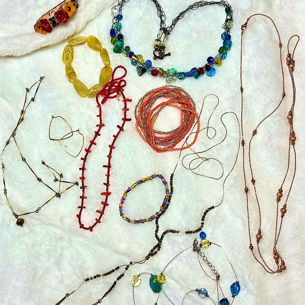 🌟 22 Piece Boho Fashion Jewelry Lot